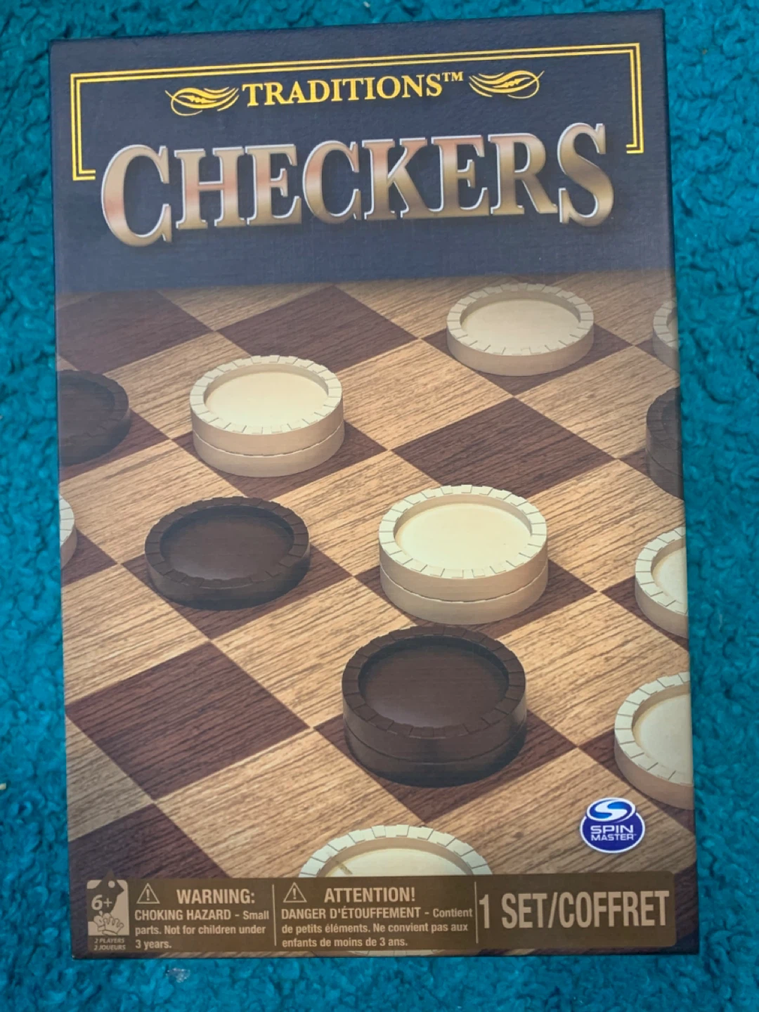 Traditions Checkers Game Set