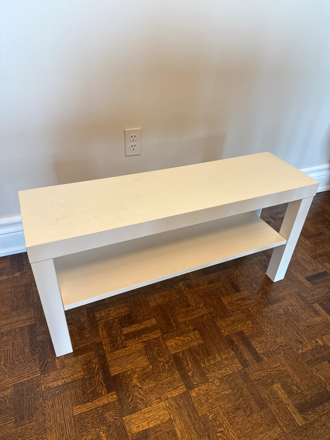 IKEA White Console Table