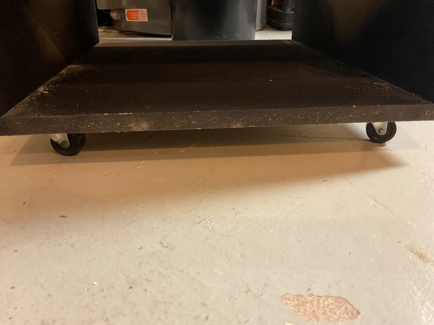 Black Rolling Shelf Unit - photo 3