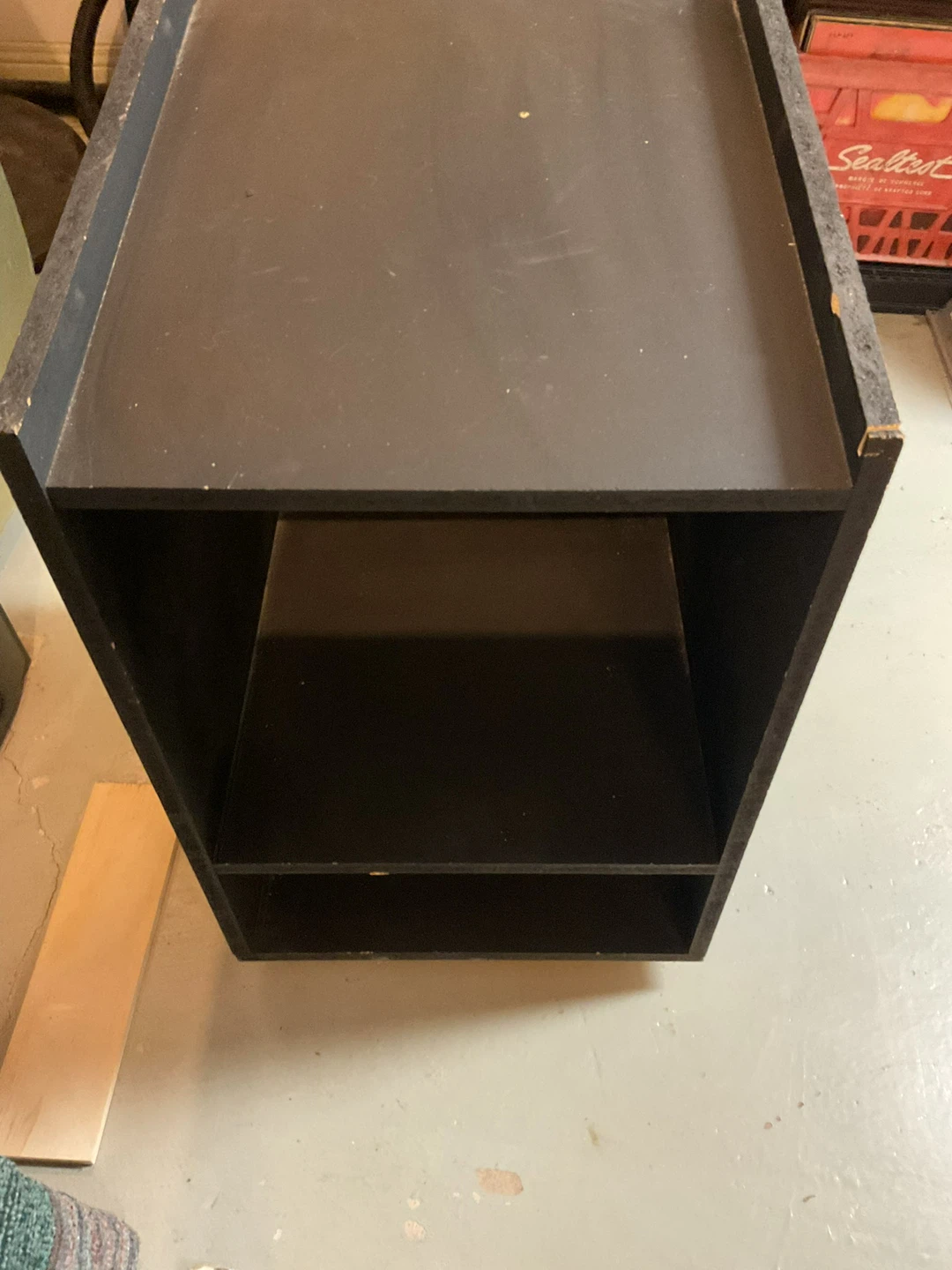 Black Rolling Shelf Unit - photo 2
