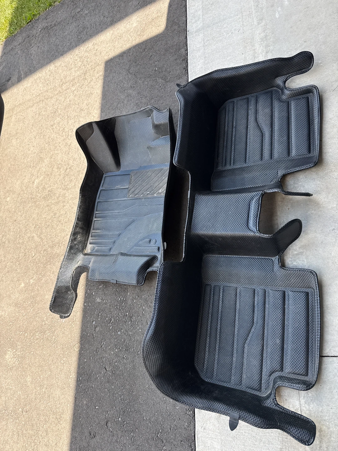 All-Weather Car Floor Mats - Black
