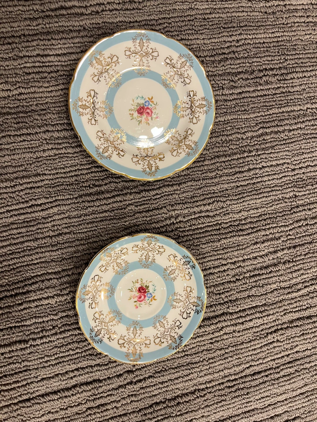 Royal Grafton fine bone china saucer and small plate
