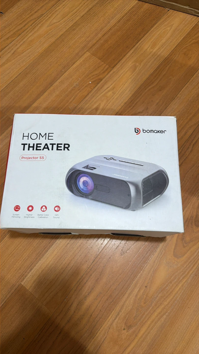 Bomaker Home Theater Projector S5