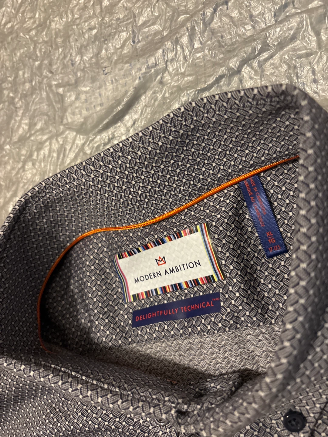 NWOT Modern Ambition Men's XL Button-Down Shirt - photo 2