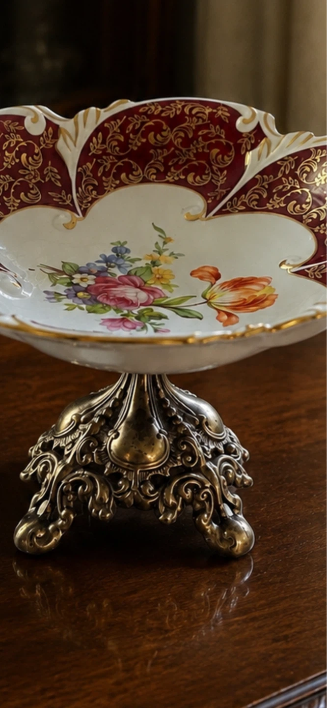 Decorative Footed Fruit Bowl - photo 2