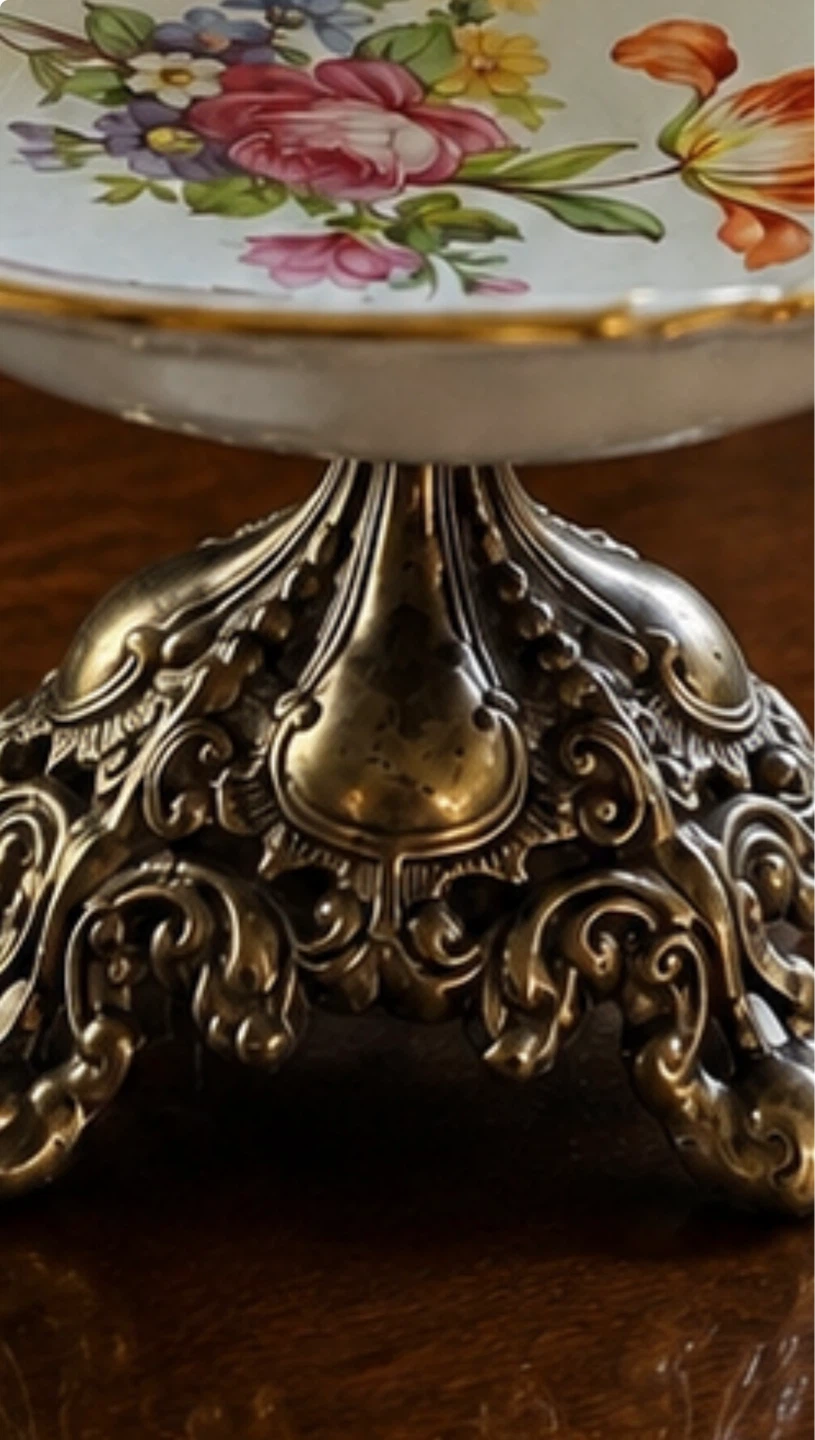 Decorative Footed Fruit Bowl - photo 3
