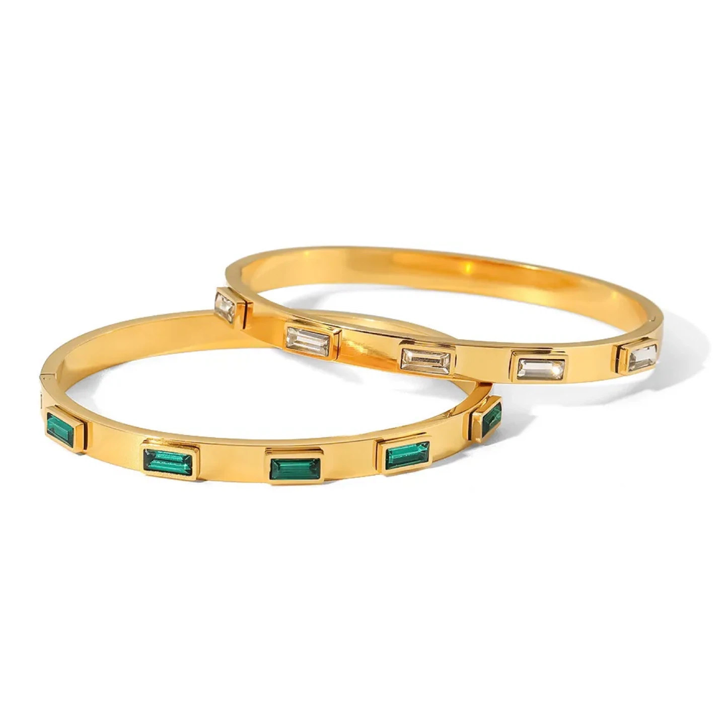 Gold-Plated Zircon Bracelet (2 Styles)