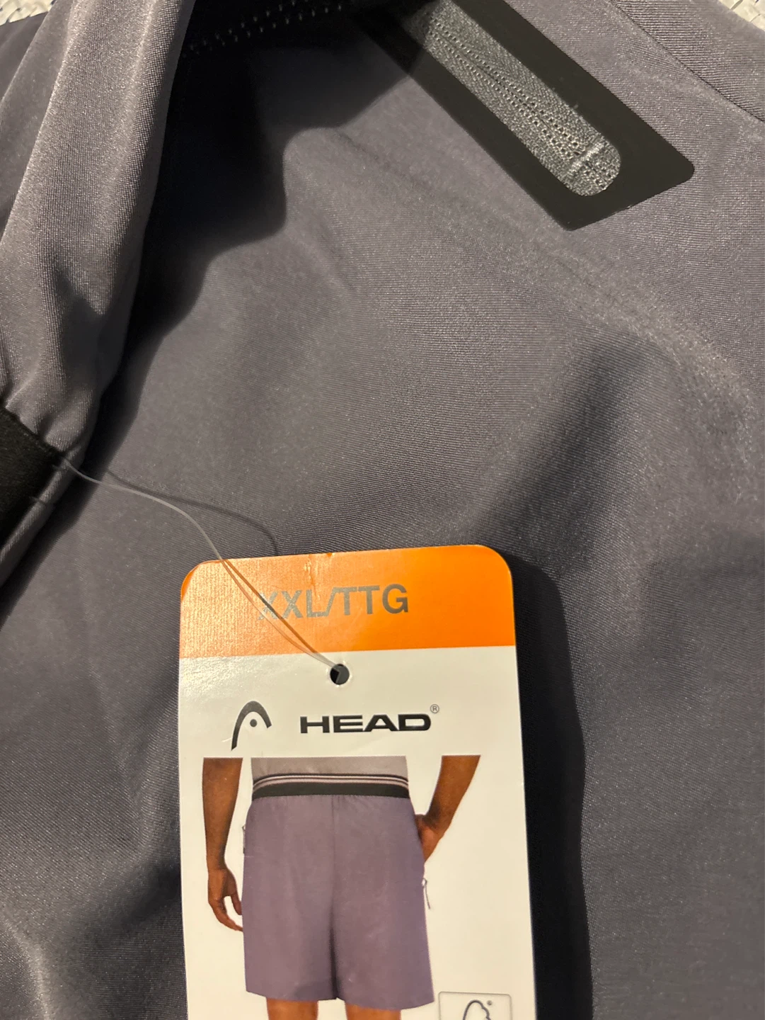 HEAD Men's Grey Athletic Shorts XXL - photo 3