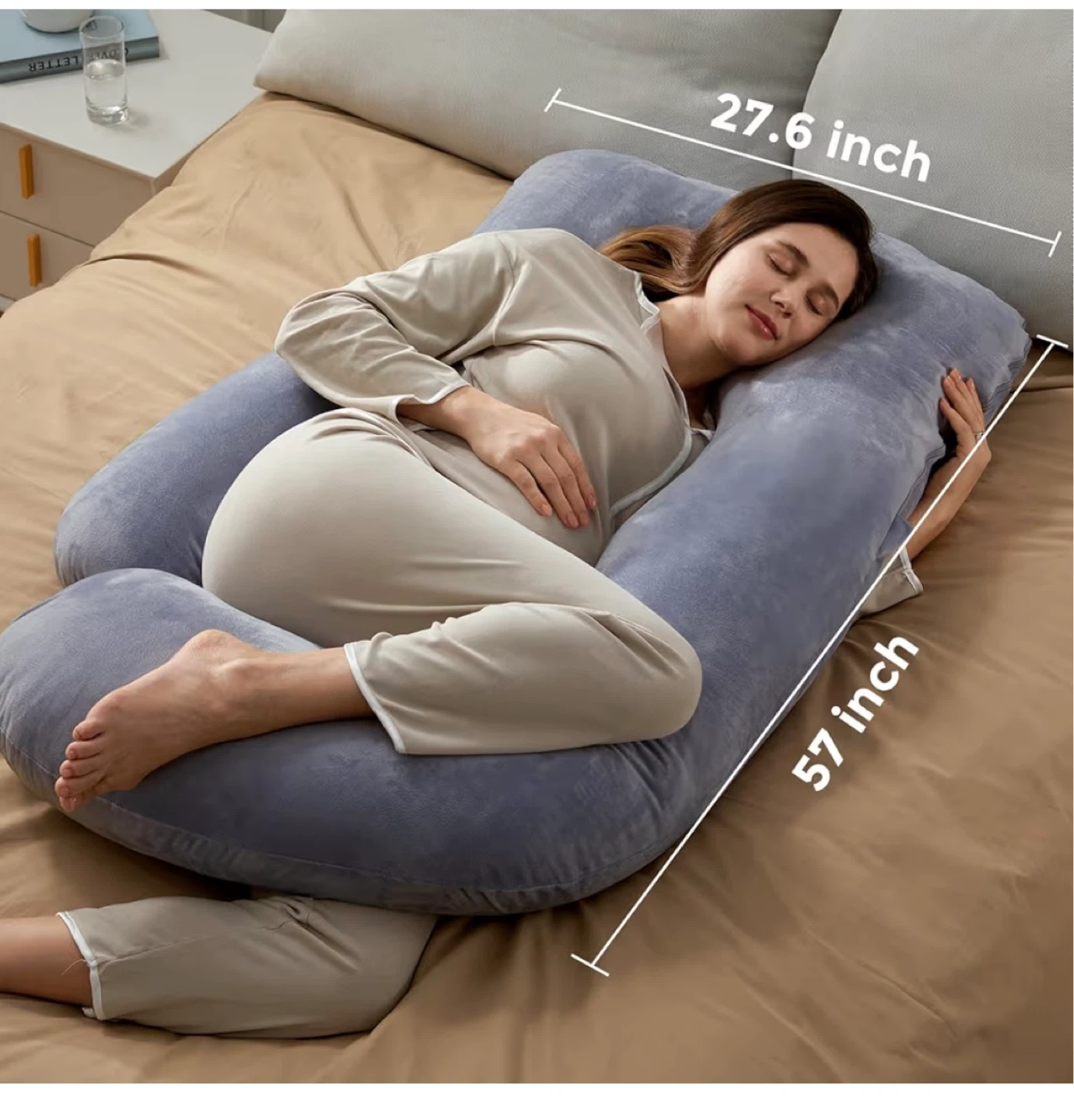 Mom cozy pregnancy pillow