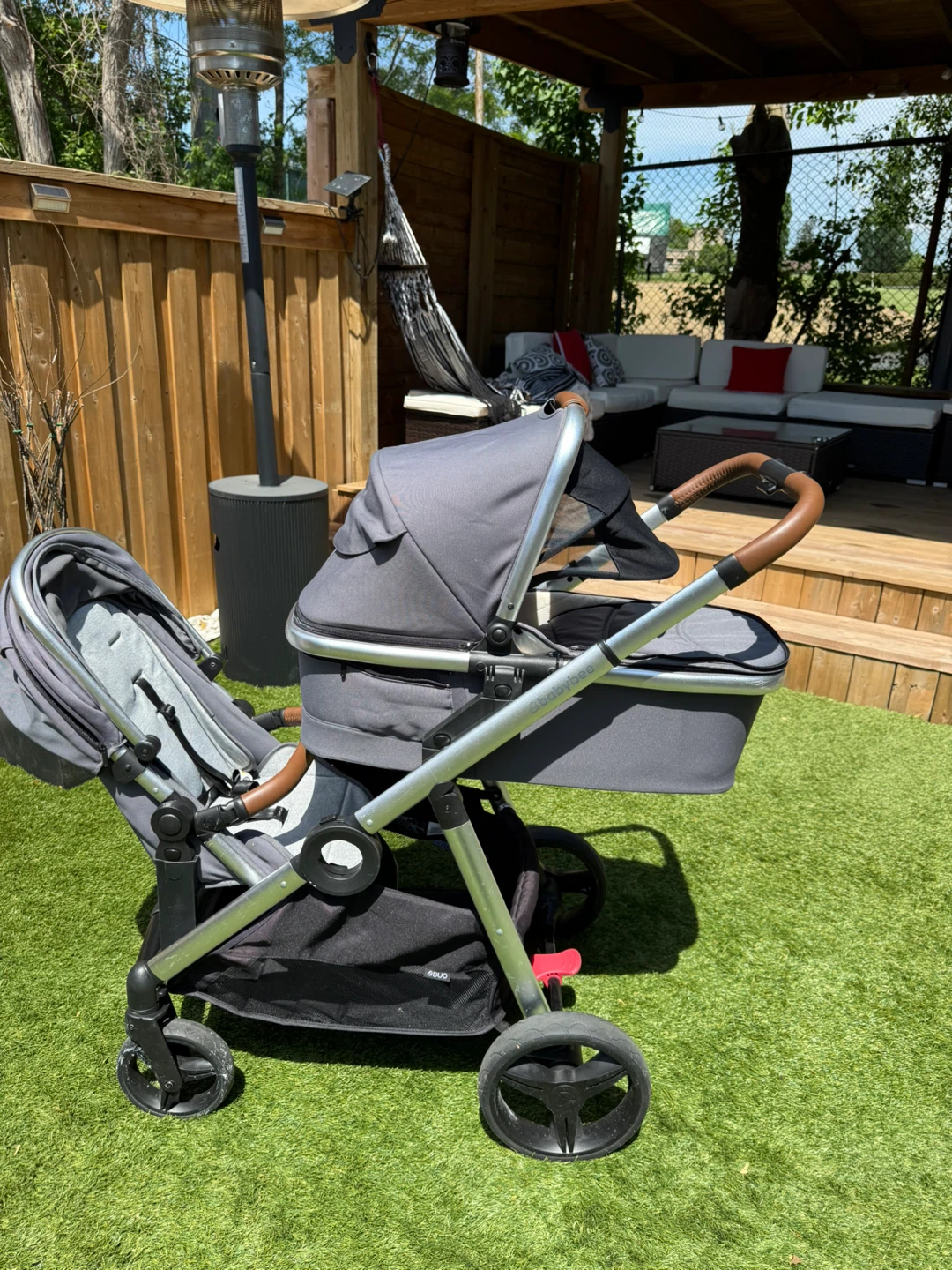 Babybee Duo 2 Double stroller - photo 2