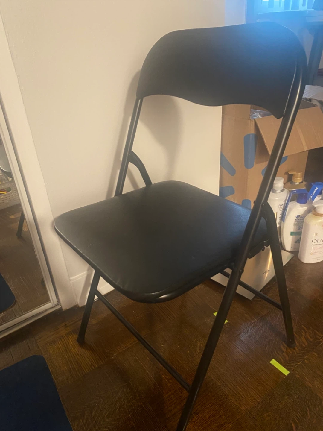 Black Folding Chair