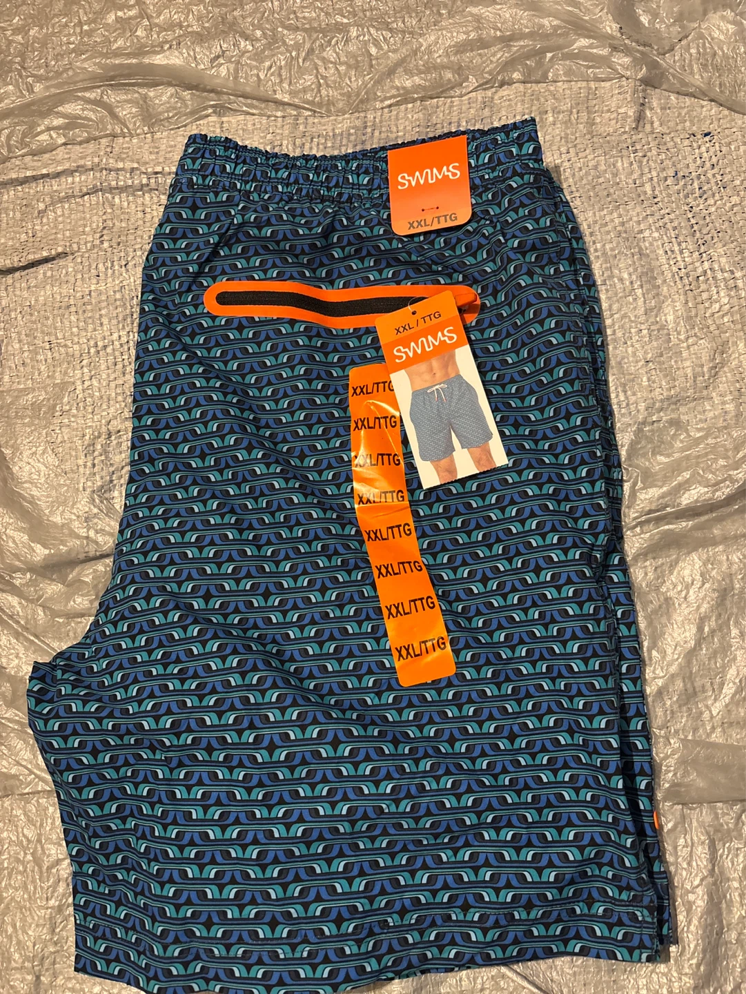 SWIMS Men's Swim Shorts XXL/TTG