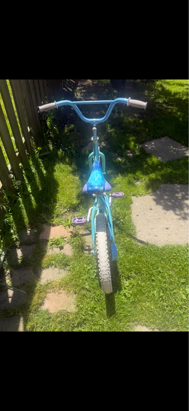 Kids Bike Frozen Themed - 18 inch wheels - photo 3