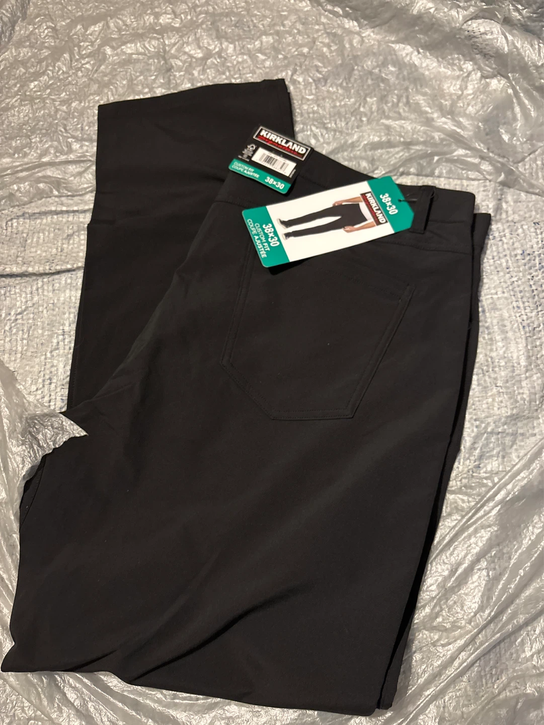 Kirkland Signature Men's 5-Pocket Performance Pant 38x30