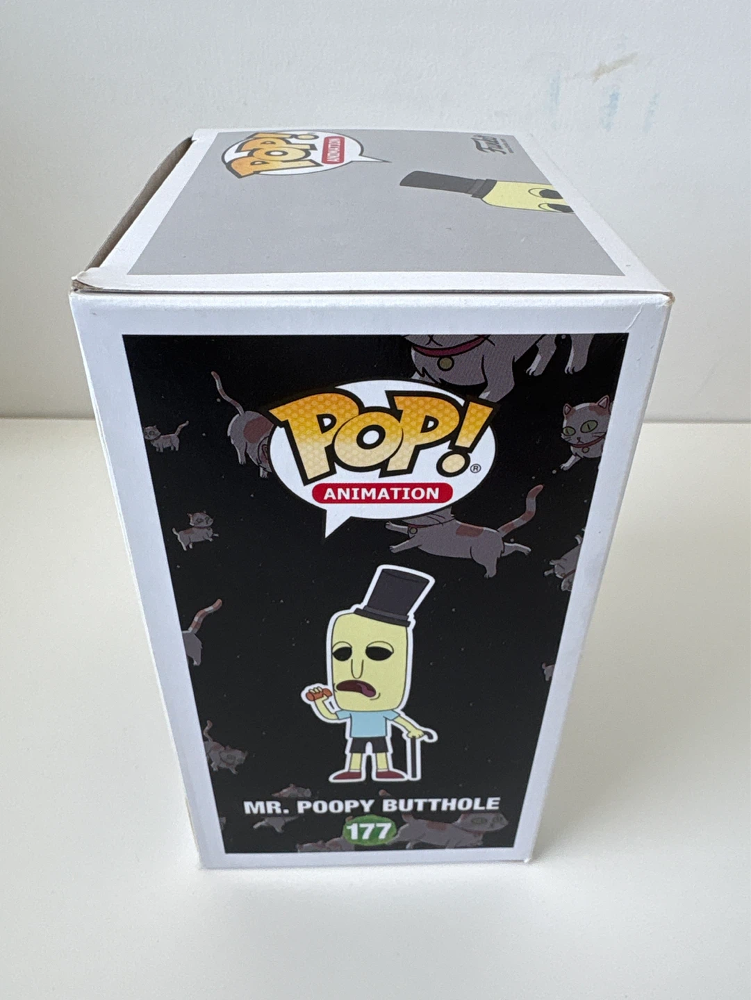 Funko Pop! Mr. Poopy Butthole 177 Rick and Morty Figure - photo 2