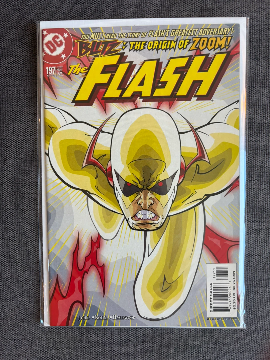 The Flash #197: The Origin of Zoom Comic
