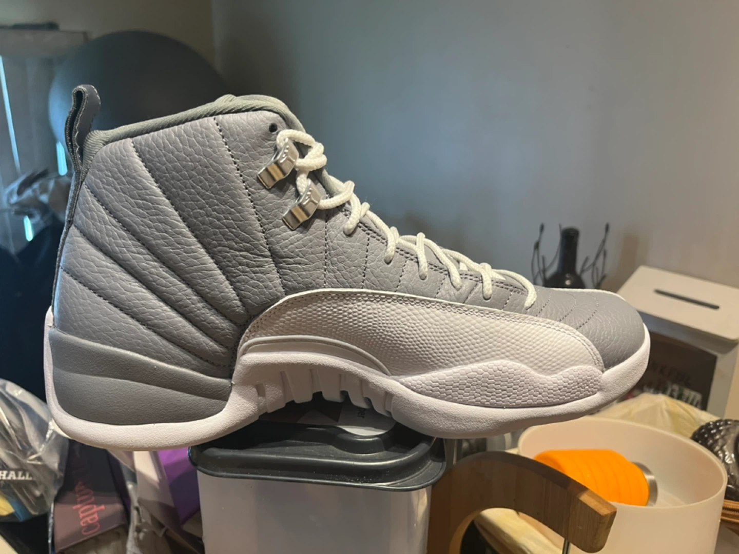Air Jordan 12 Retro Stealth Cool Grey Size 12 - photo 2