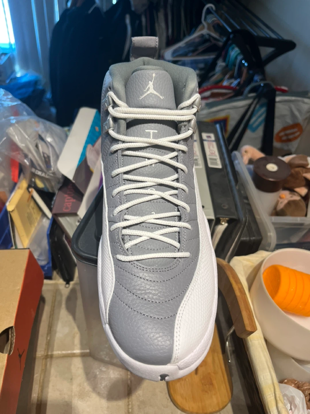 Air Jordan 12 Retro Stealth Cool Grey Size 12 - photo 4