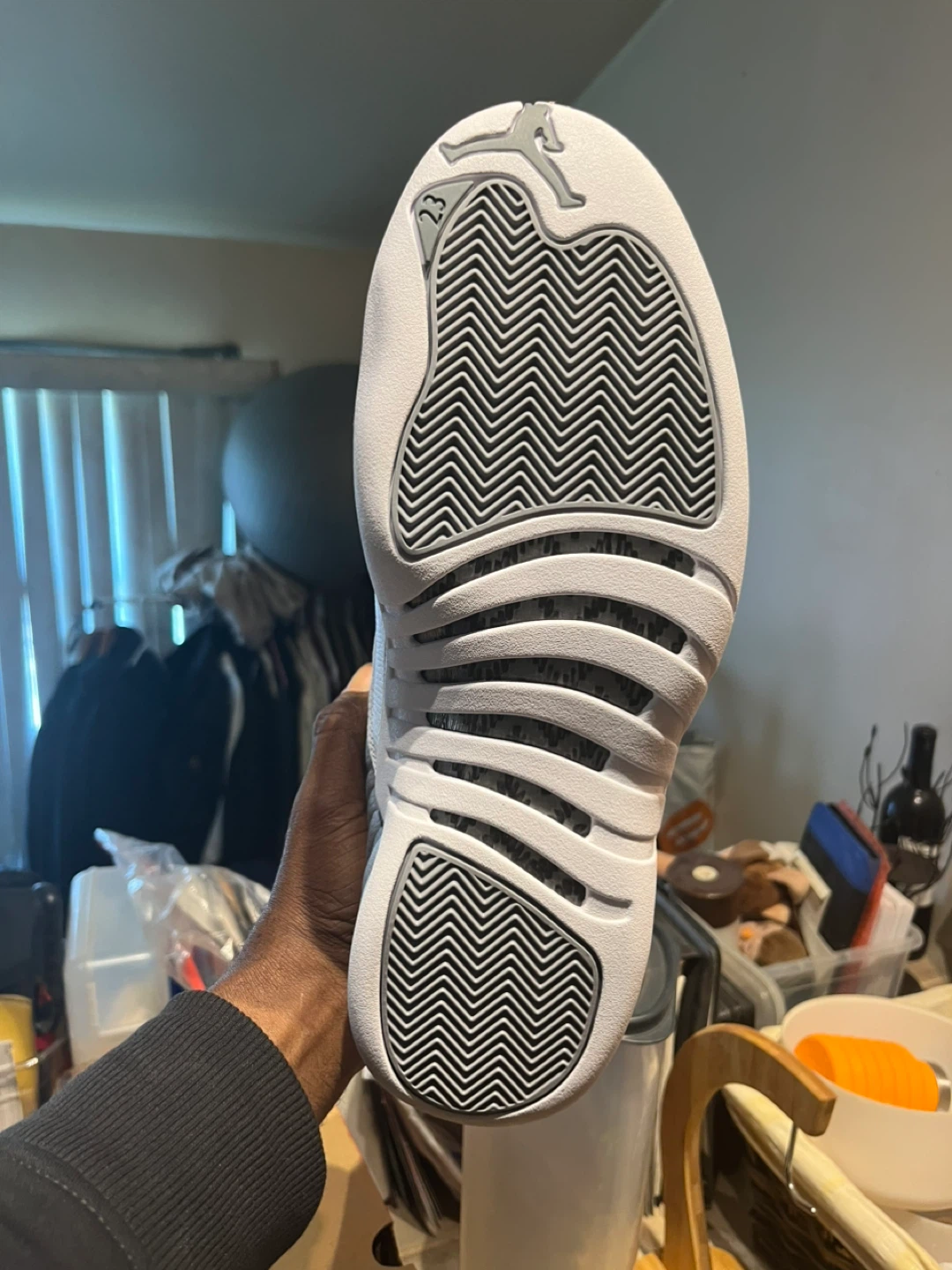 Air Jordan 12 Retro Stealth Cool Grey Size 12 - photo 3