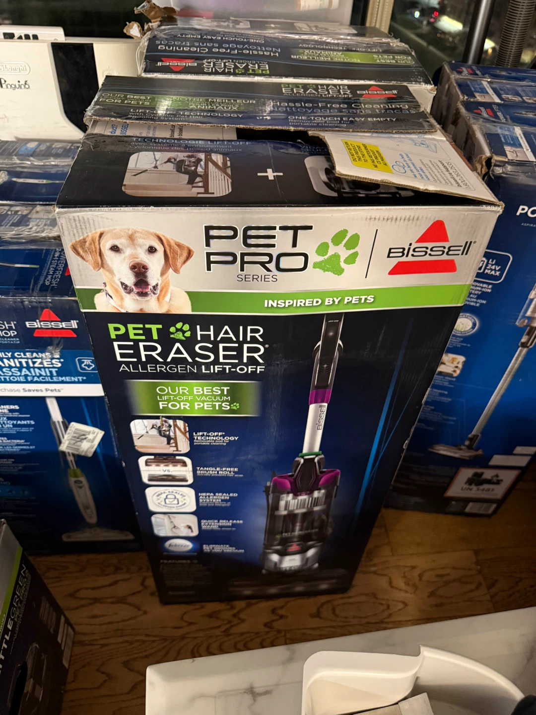 Bissell Pet Hair Eraser Allergen Lift-Off Upright Vacuum