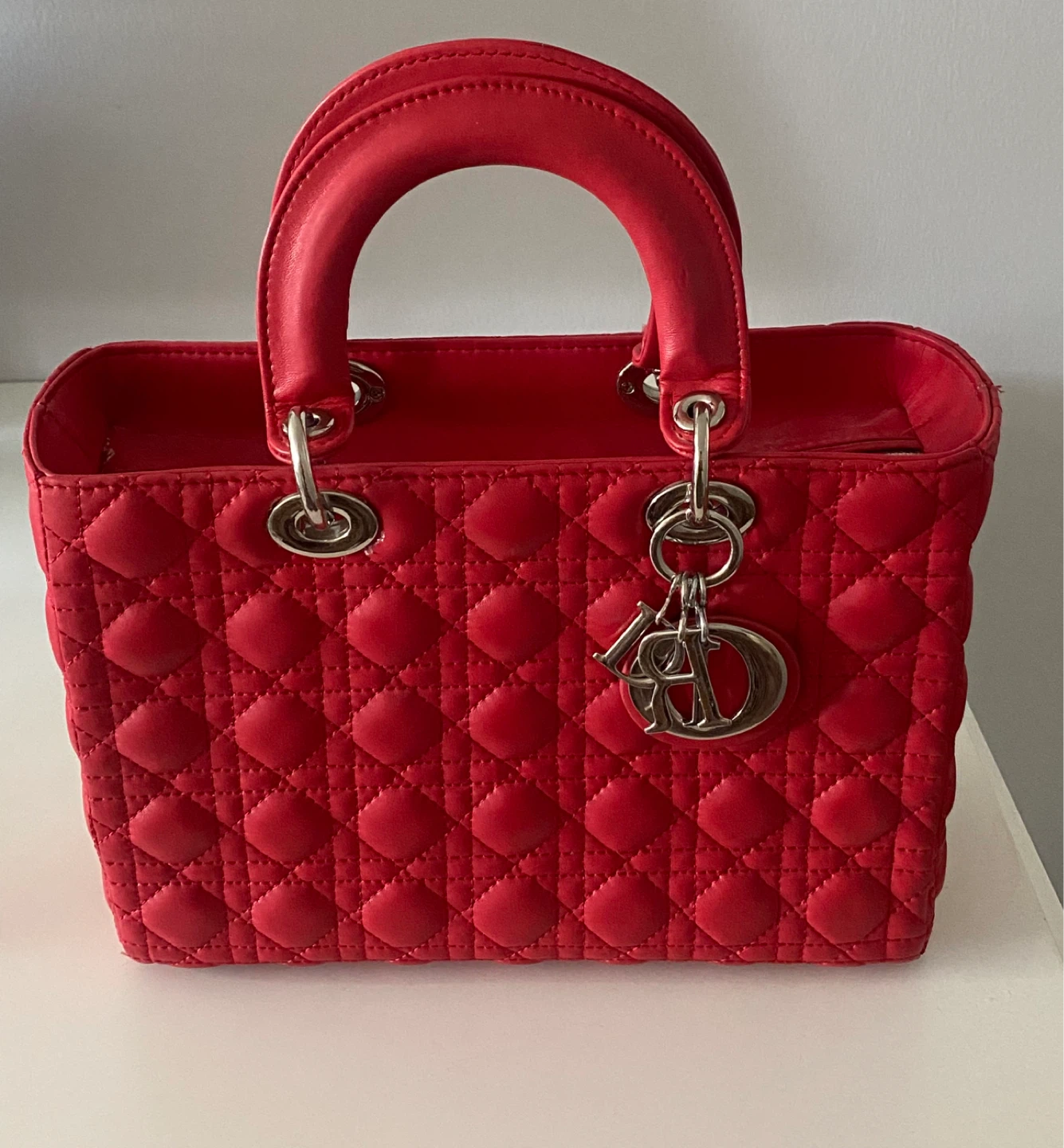 Red Quilted Handbag - photo 3