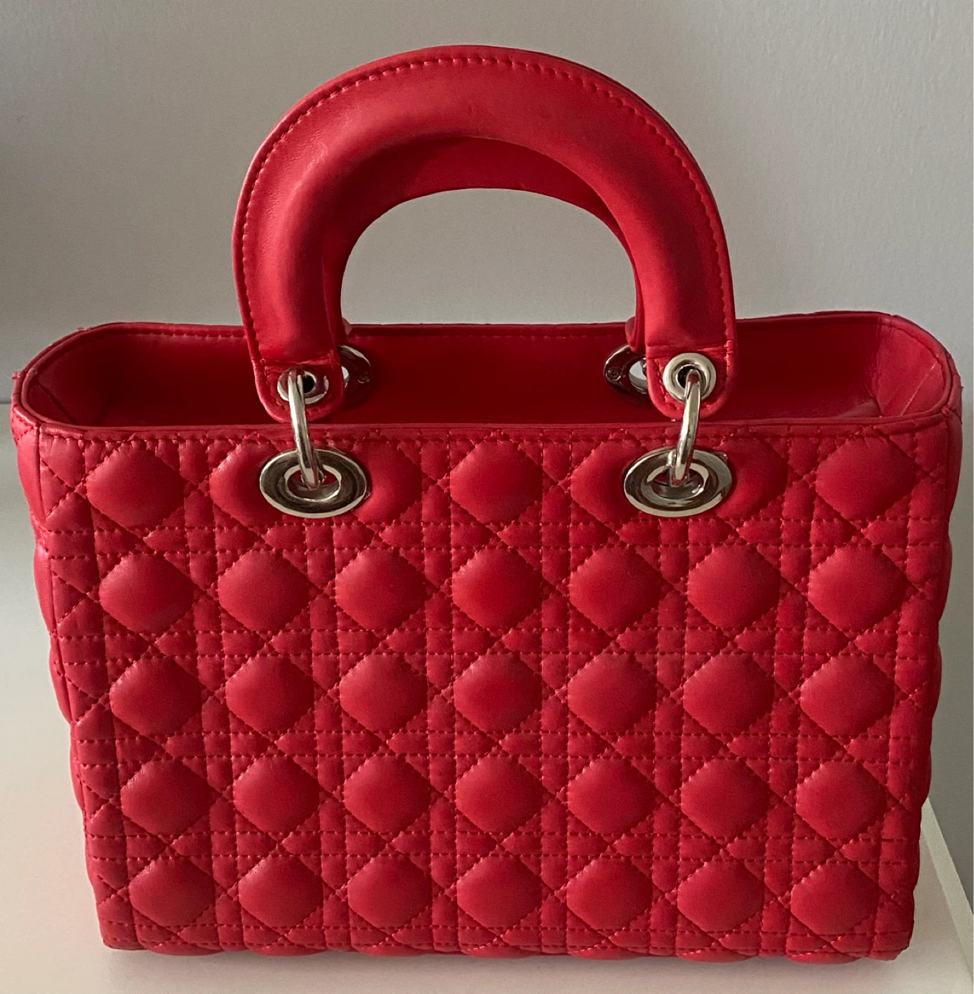 Red Quilted Handbag - photo 2
