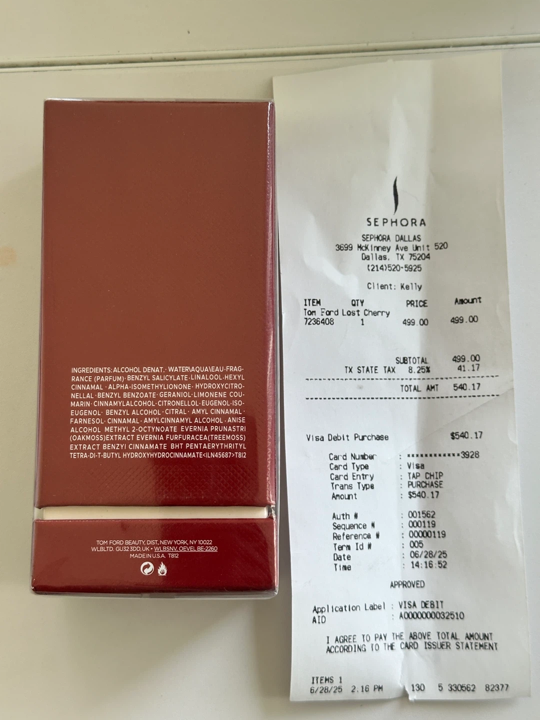 Tom Ford Lost Cherry Eau de Parfum 100 ML - photo 2