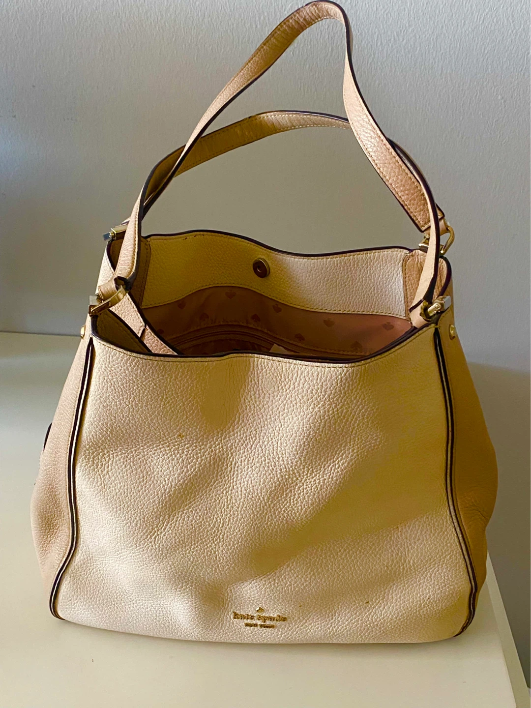 Kate Spade Beige Leather Shoulder Bag - photo 3