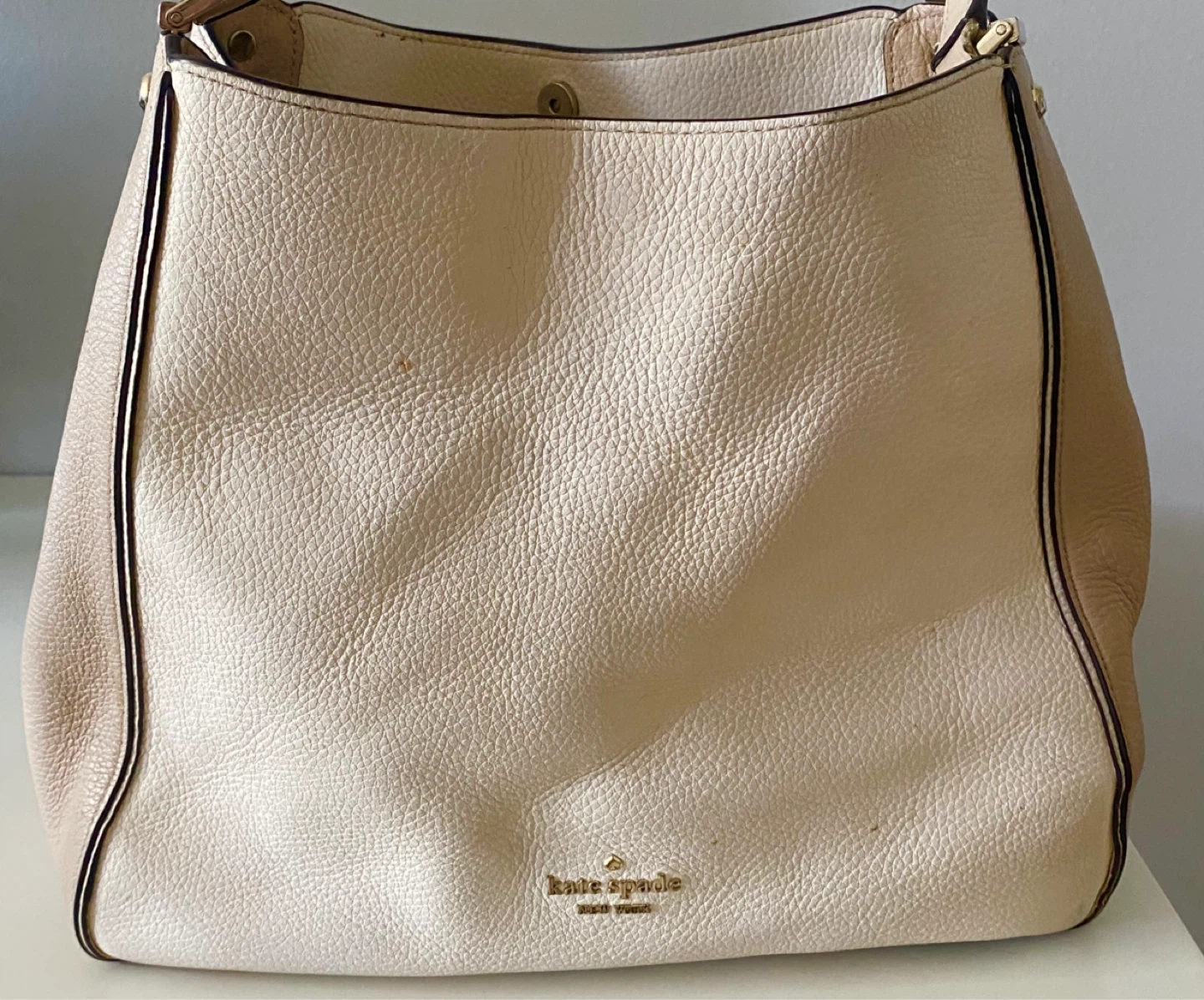 Kate Spade Beige Leather Shoulder Bag - photo 2