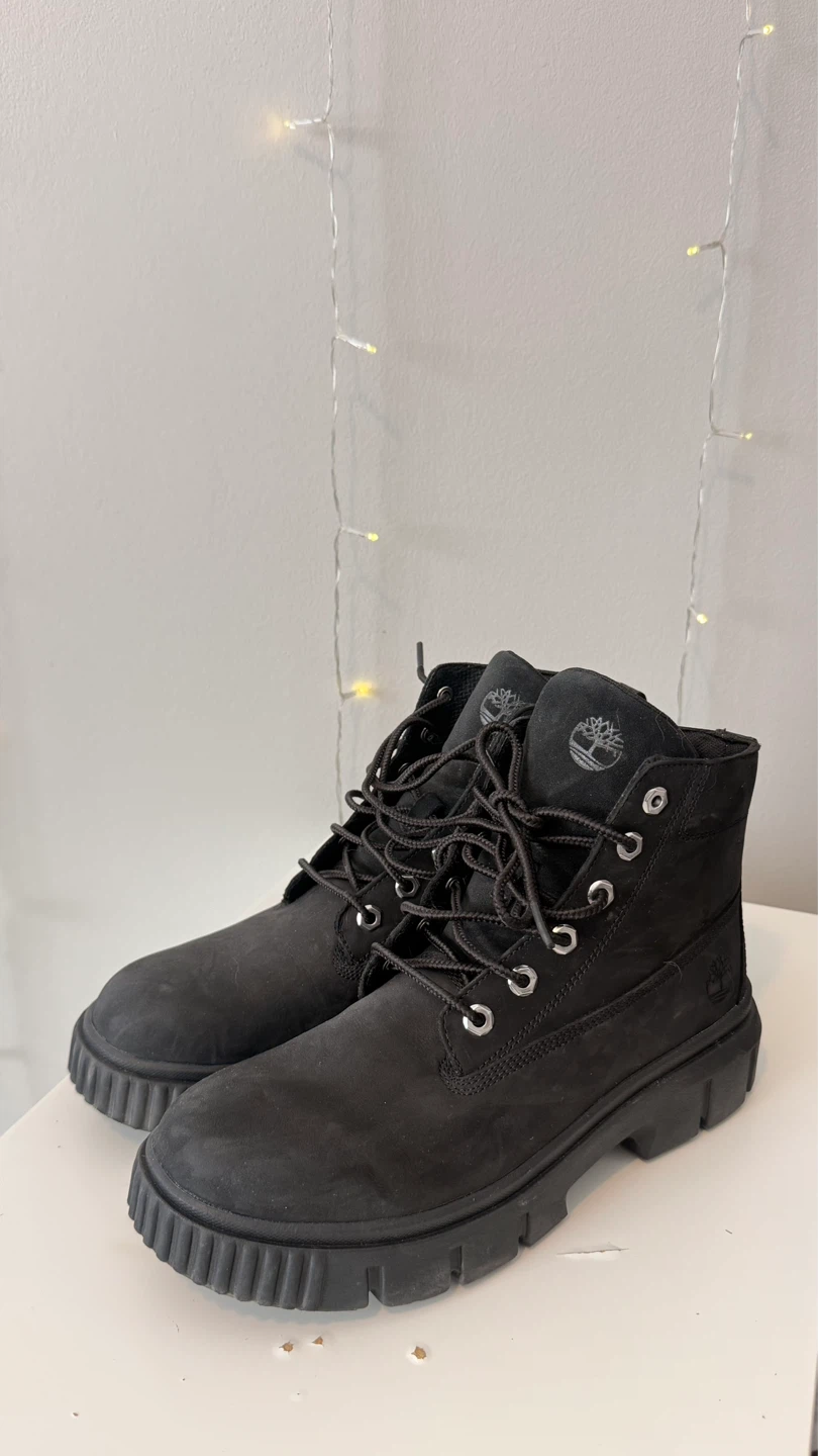 Timberland Greyfield Lace-Up Boots | Black | Size 11