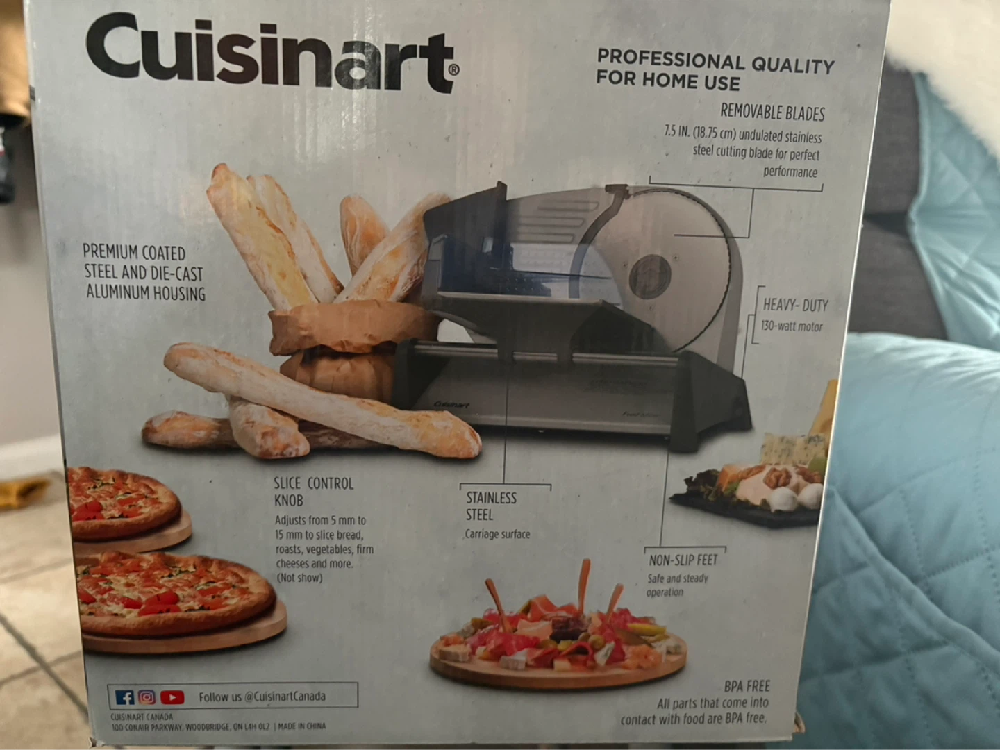 Cuisinart Professional Food Slicer - photo 3