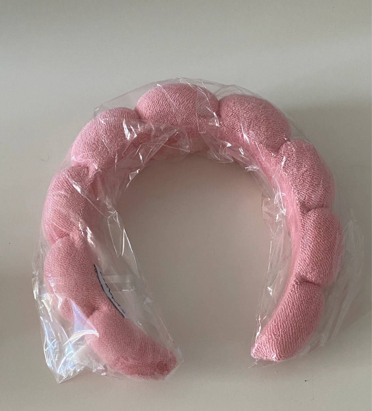Pink Puffy Headband
