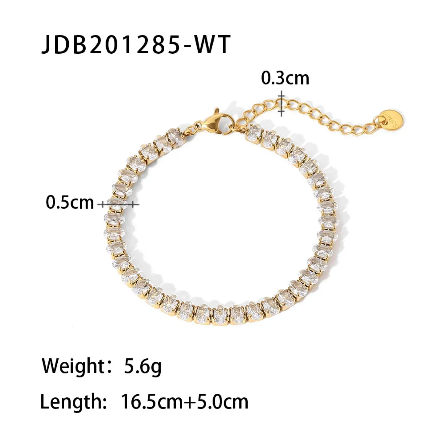 French Style Zircon Bracelet - photo 4