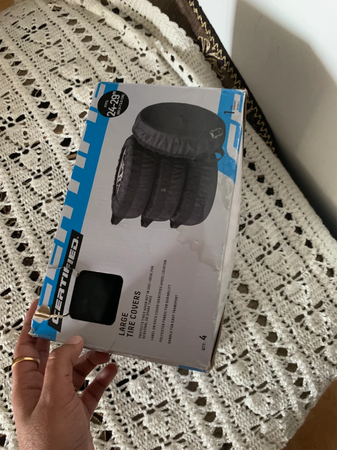 New Certified Large Tire Covers fits into 24-29” - photo 2