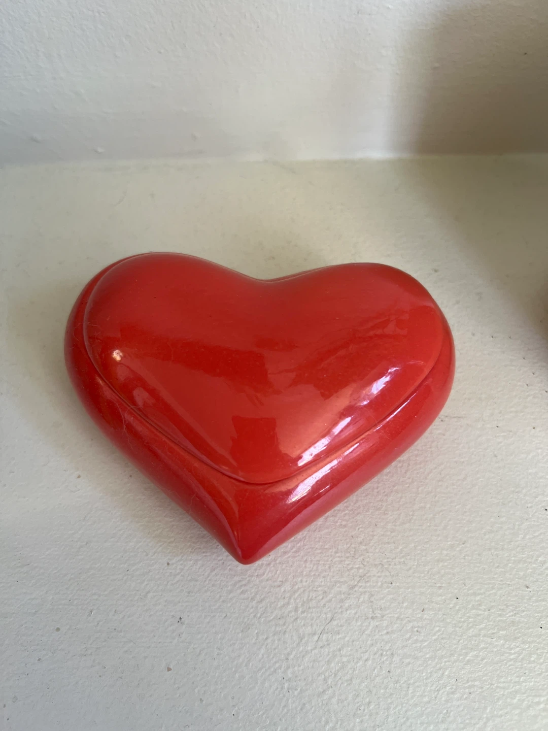 Red Heart Trinket Box
