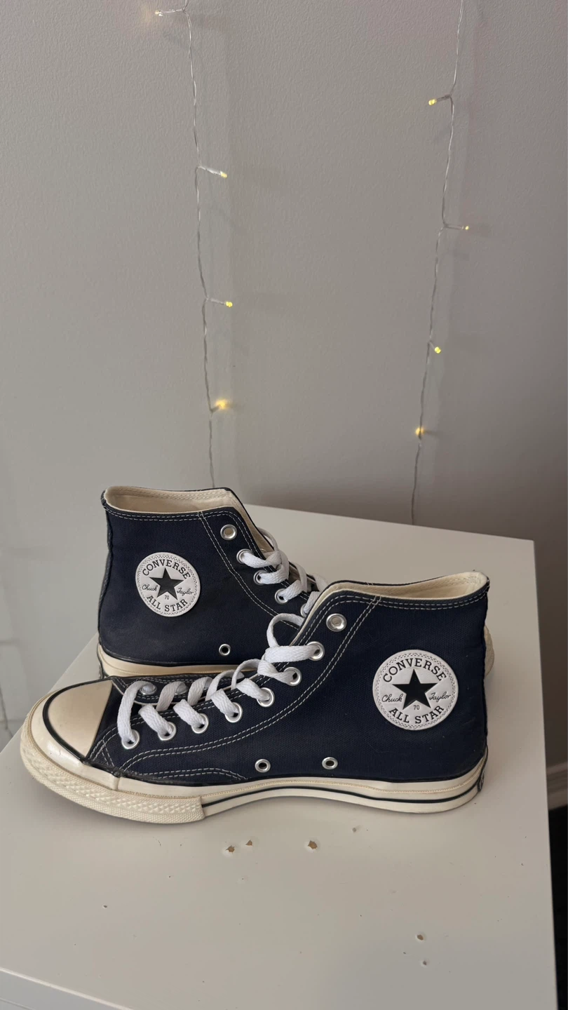 Converse Chuck 70 High Top Sneakers | Navy | Size 8 Unisex - photo 3