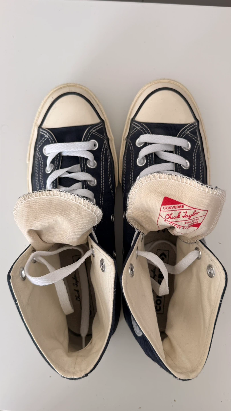 Converse Chuck 70 High Top Sneakers | Navy | Size 8 Unisex - photo 5