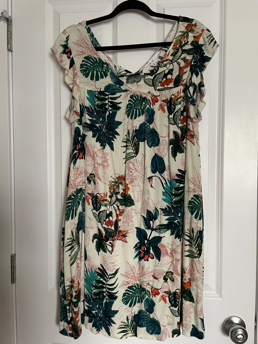Cleo Floral Print Midi Dress