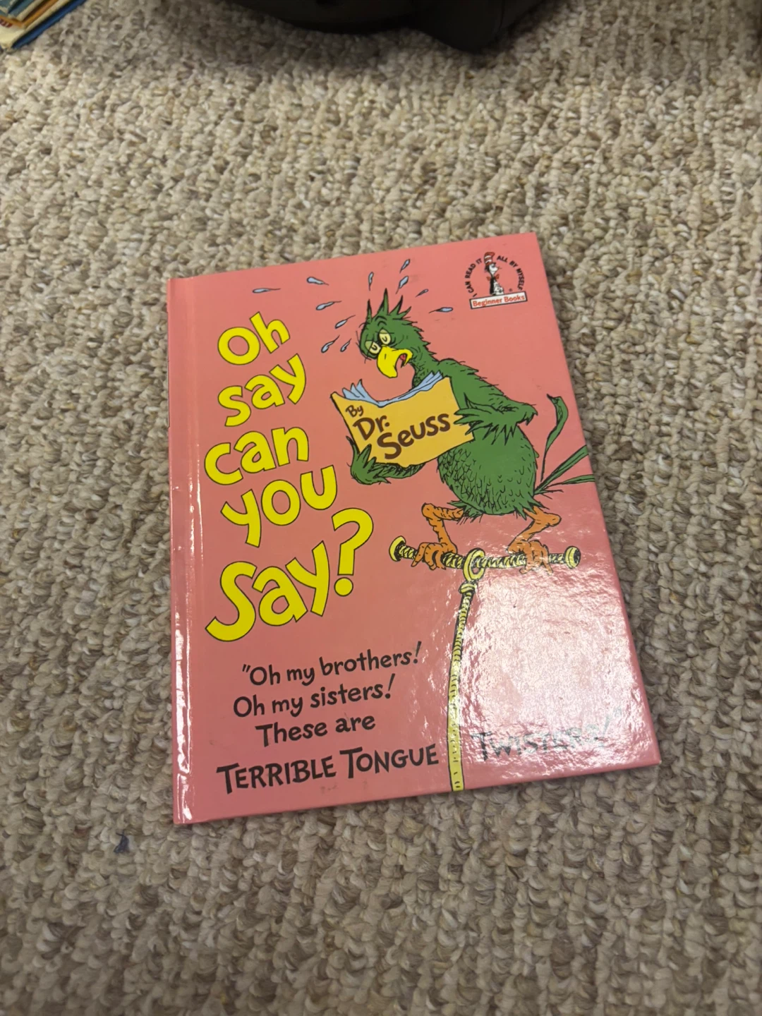 Dr. Seuss Oh Say Can You Say? Book