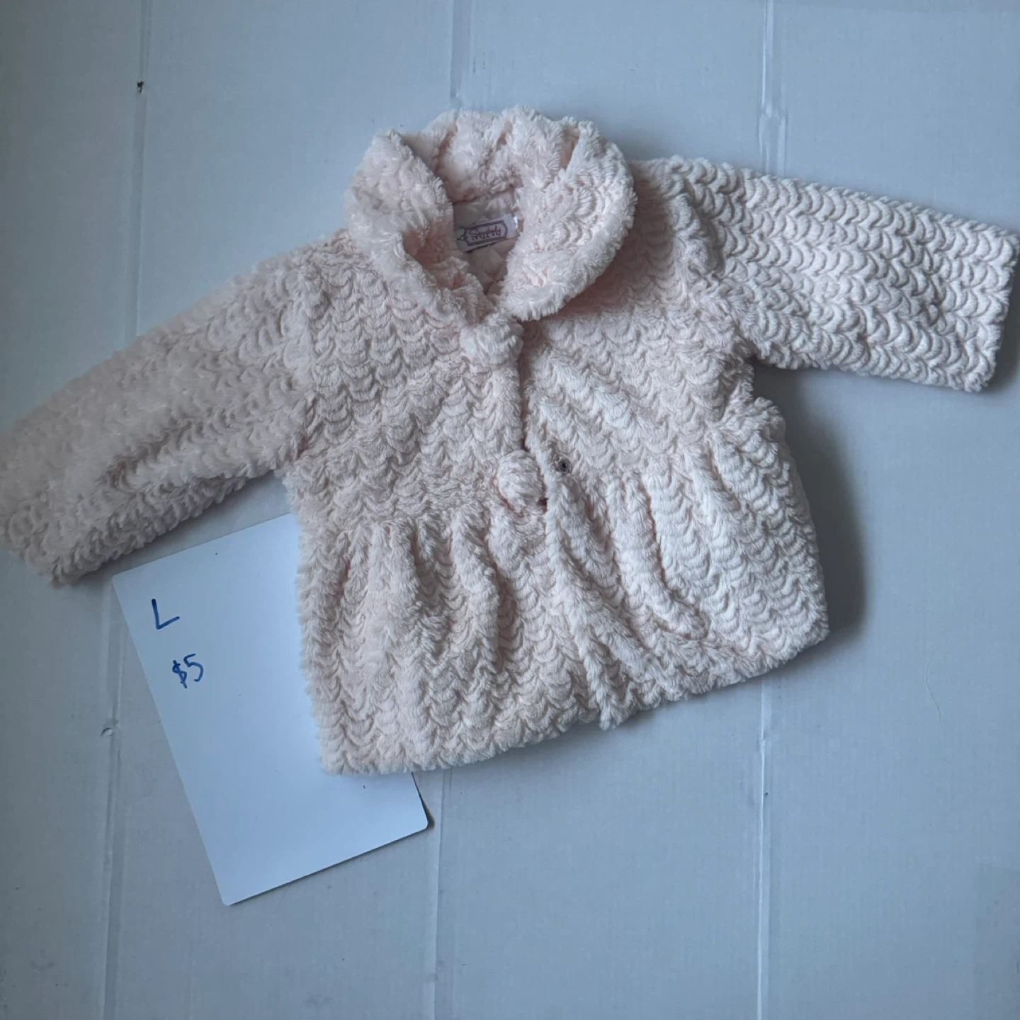 Pink Faux Fur Jacket