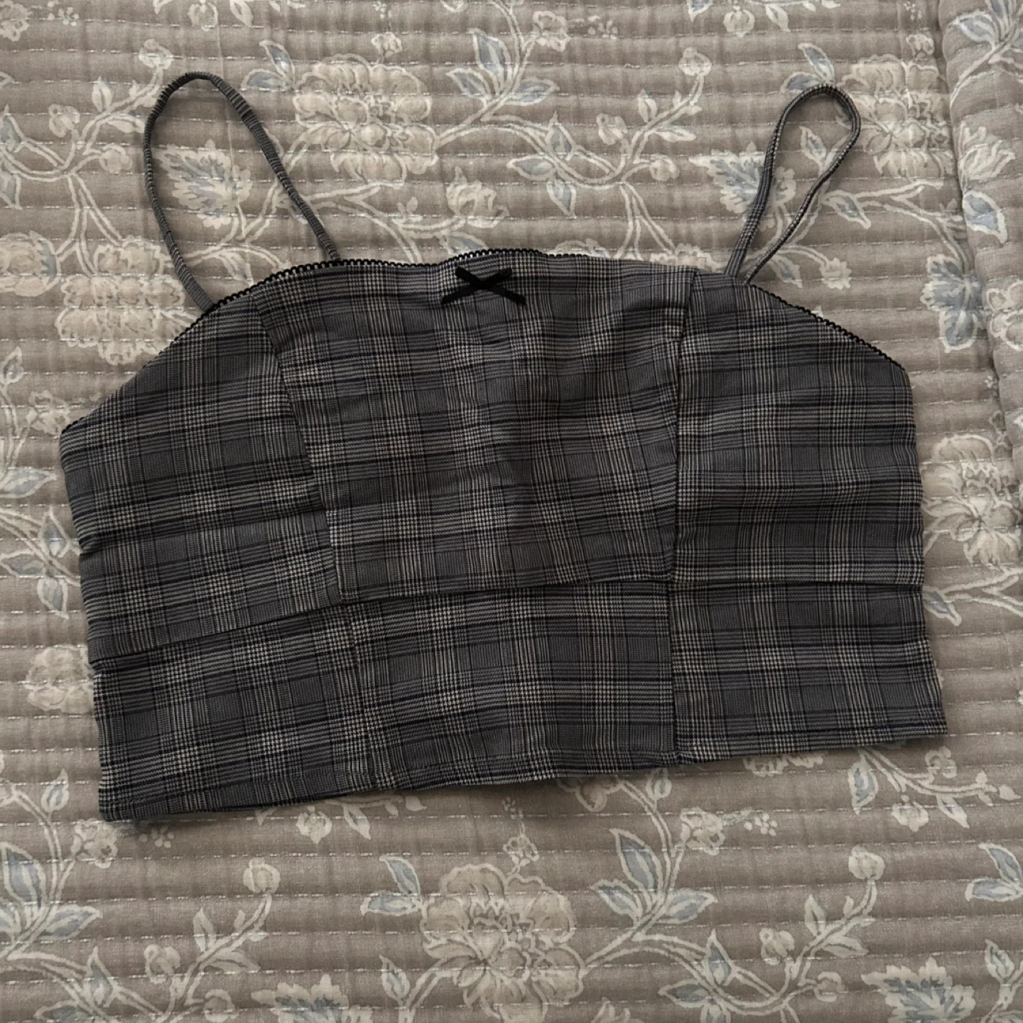 Wild Fable Plaid Crop Top