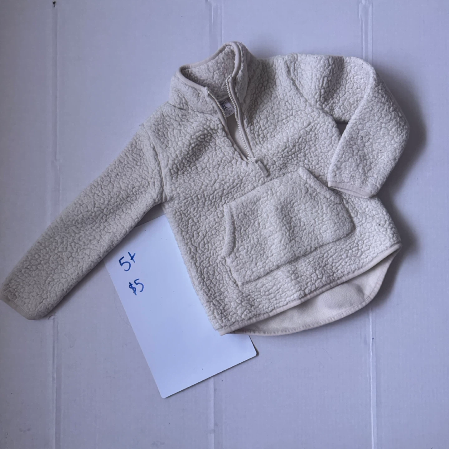 Kids Fleece Pullover - Size 5T
