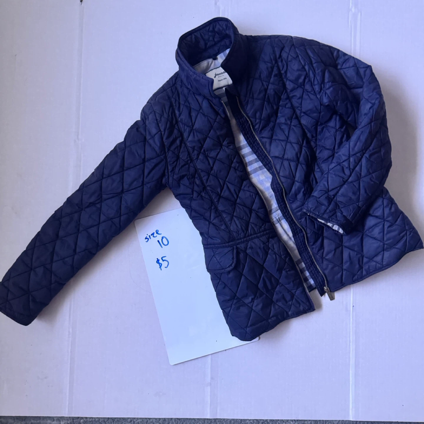 Quilted Jacket - Size 10