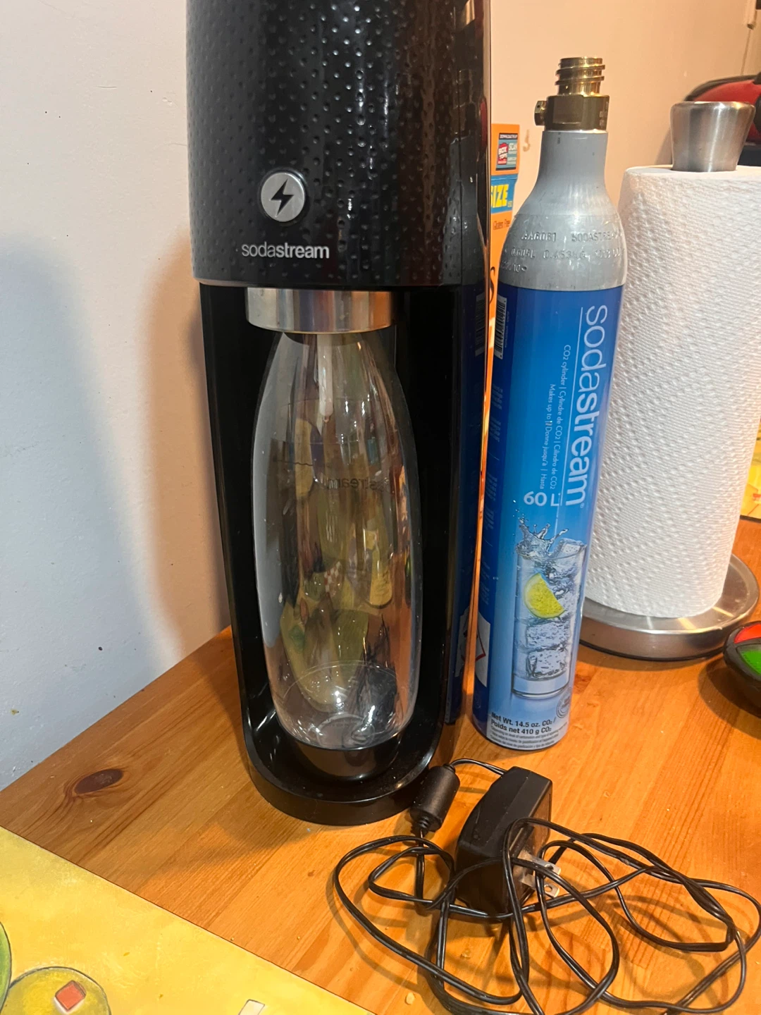 SodaStream Sparkling Water Maker with CO2 Cylinder