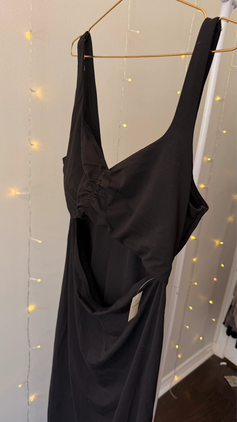 OFFLINE by Aerie Real Me XTRA Keyhole Midi Dress | XL | NWT - photo 4