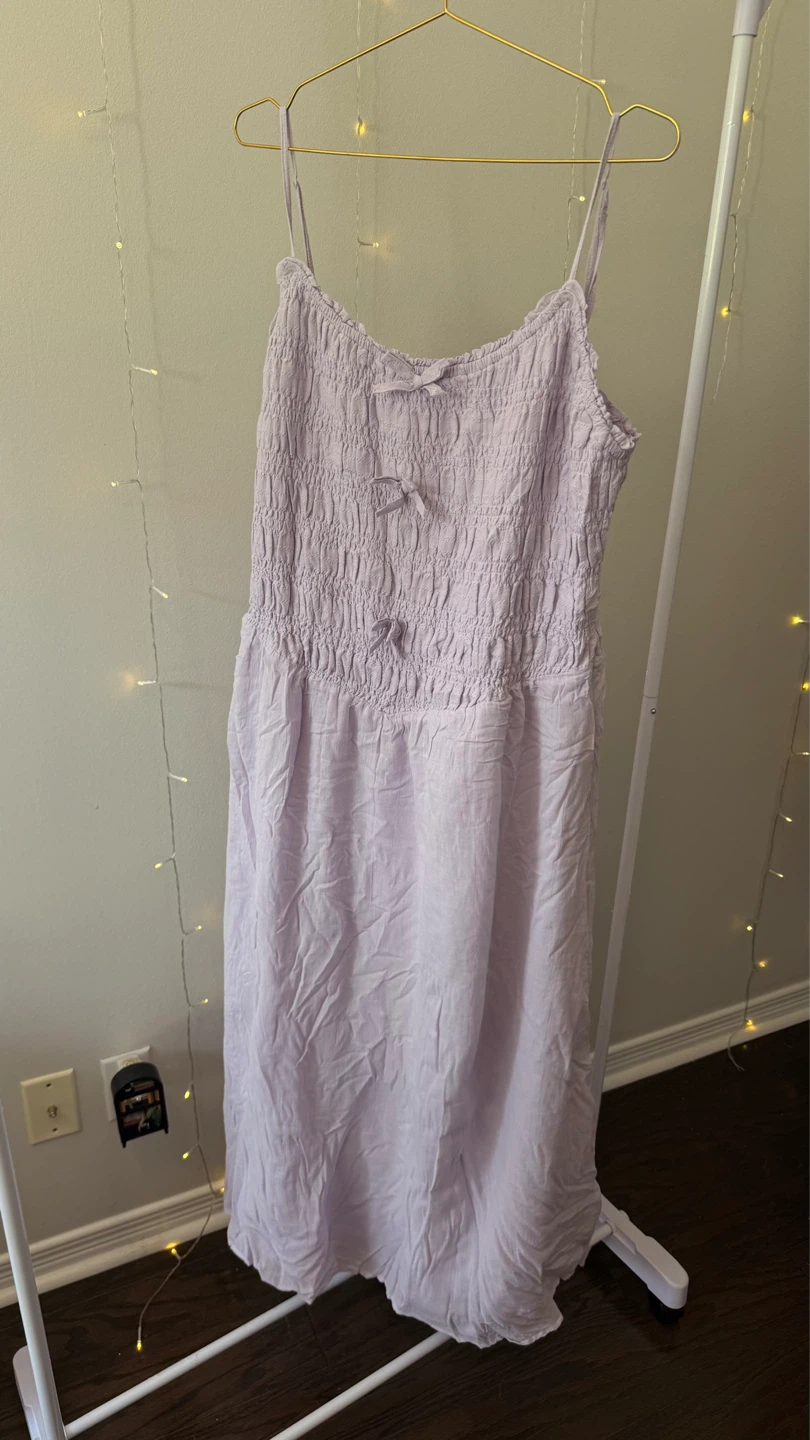 Aerie At The Barre Lilac Midi Dress | XL | NWT - photo 2