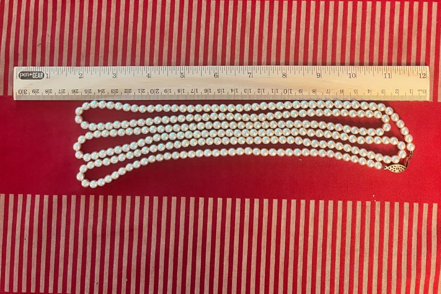Four Strand Pearl Necklace - photo 2
