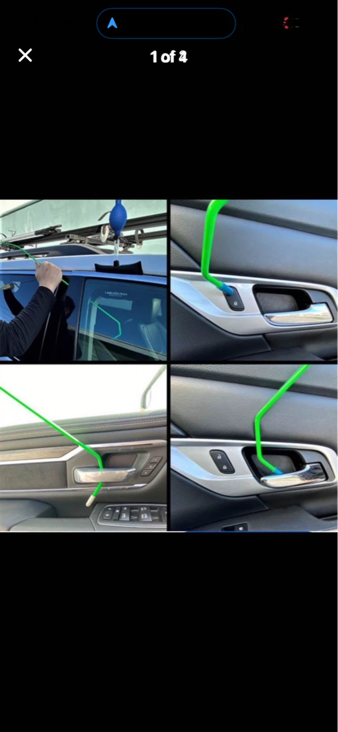 Car unlocked jump start  tire change tire patching