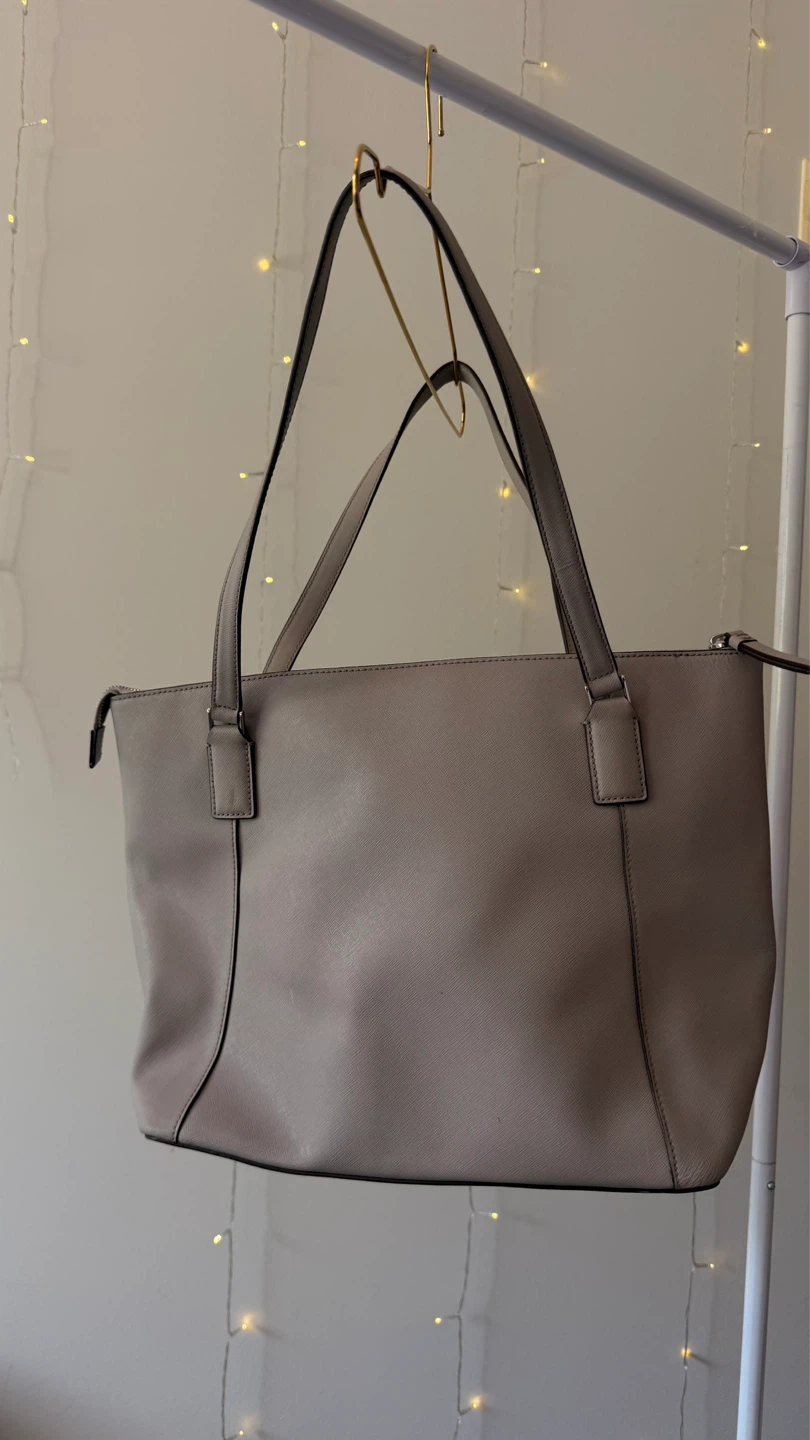 Kate Spade New York Large Saffino Zip Tote | Grey - photo 5