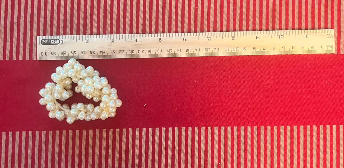 Beaded Hair Ties - Set of 3 - photo 2